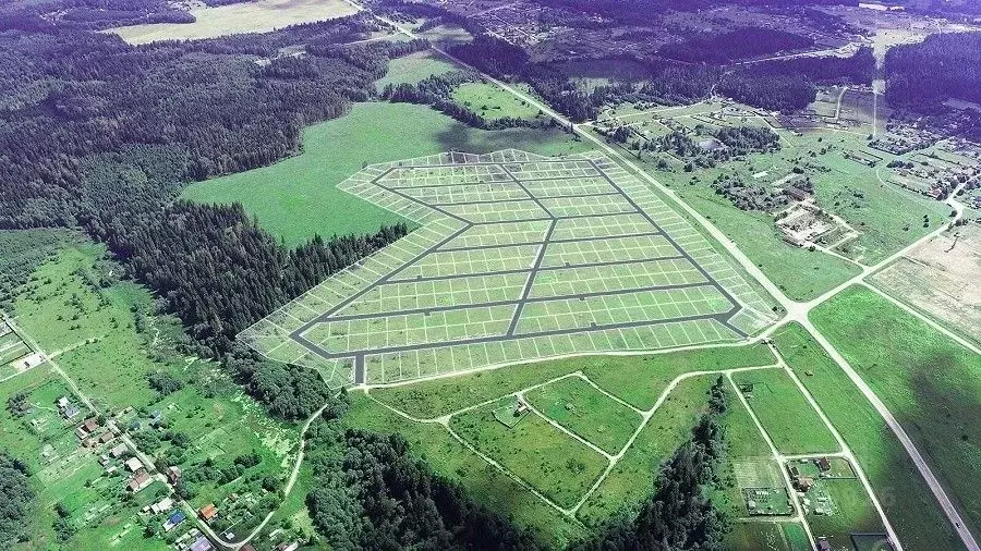 Участок в Московская область, Можайский муниципальный округ, д. ... - Фото 2