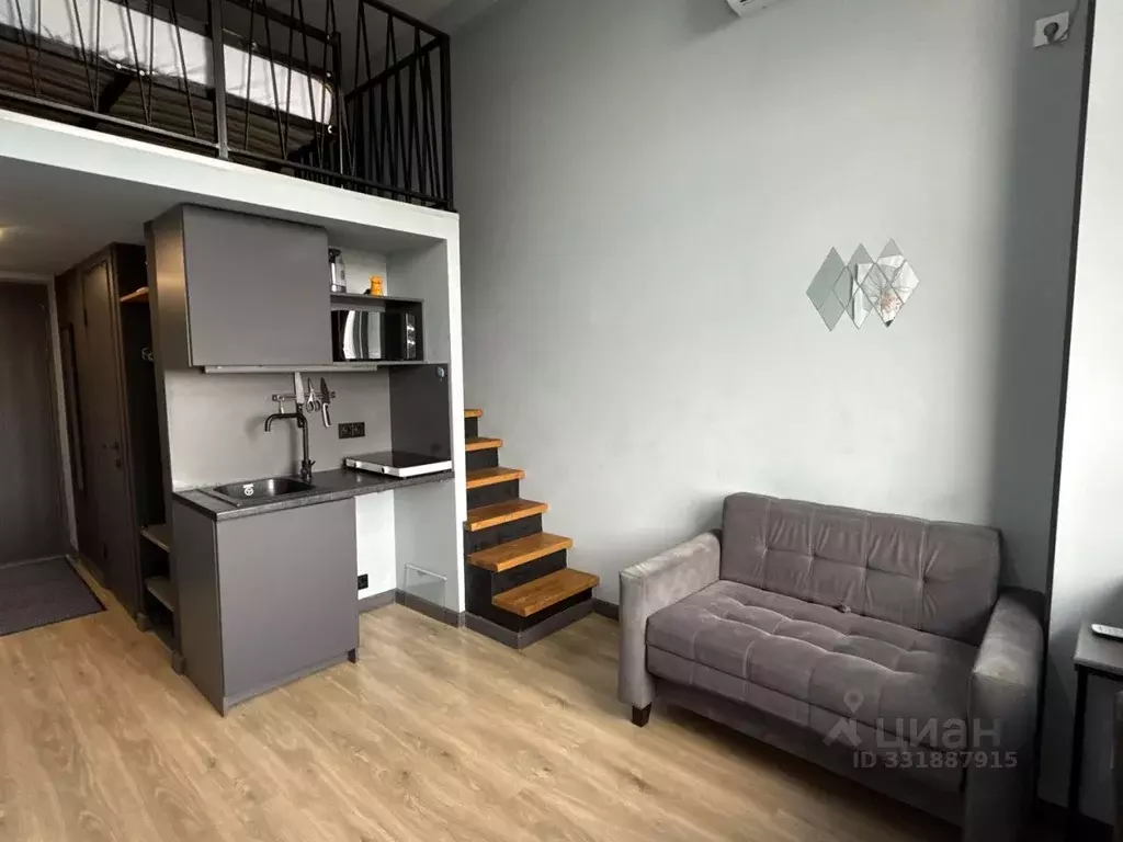 Студия Москва Электролитный проезд, 5 (28.0 м) - Фото 2