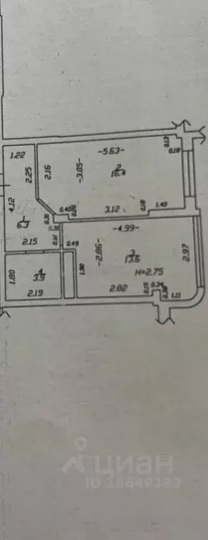 1-к кв. Краснодарский край, Анапа ул. Крылова, 15к2 (40.2 м) - Фото 1