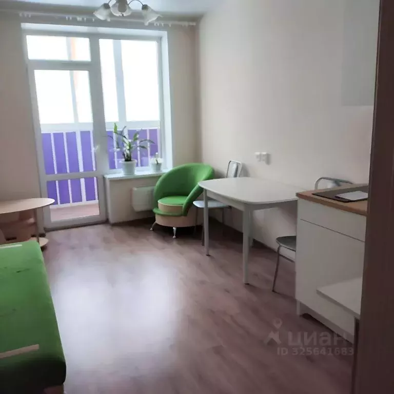 Студия Пермский край, Пермь Уинская ул., 66 (21.0 м) - Фото 2