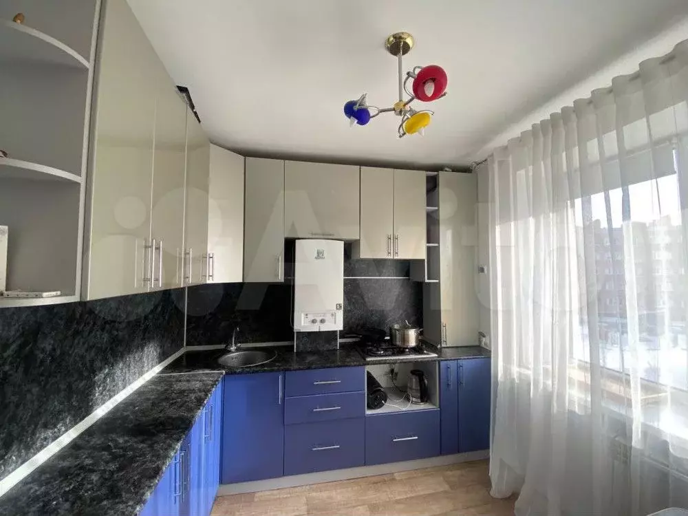 1-к. квартира, 34,4 м, 3/5 эт. - Фото 1