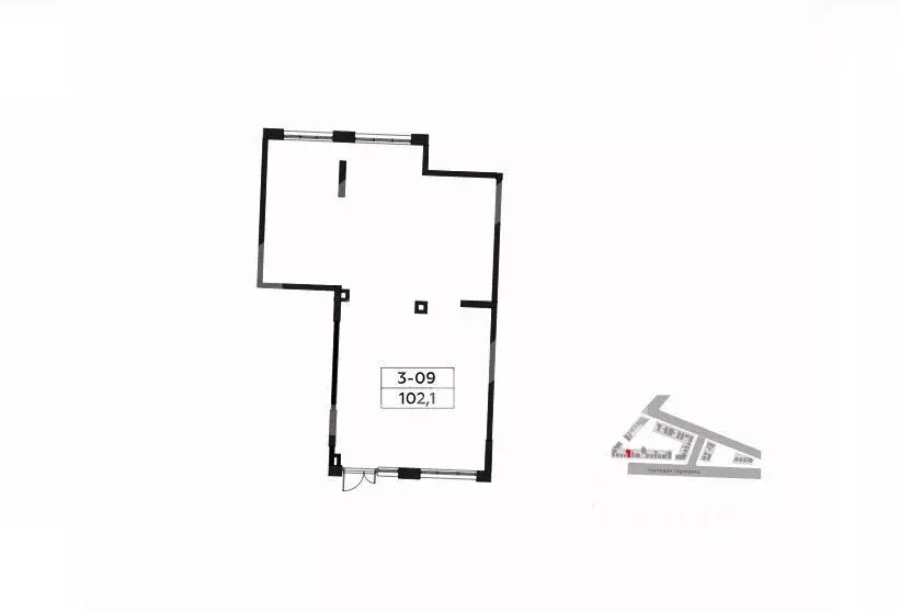 Помещение свободного назначения в Москва Родные кварталы жилой ... - Фото 2