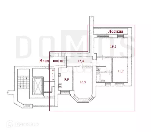 Продаётся 3-к квартира, 76.1 м - Фото 1