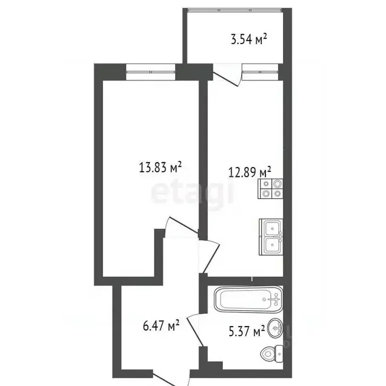 1-к кв. Ростовская область, Ростов-на-Дону, Нахичевань ул. 23-я Линия, ... - Фото 2