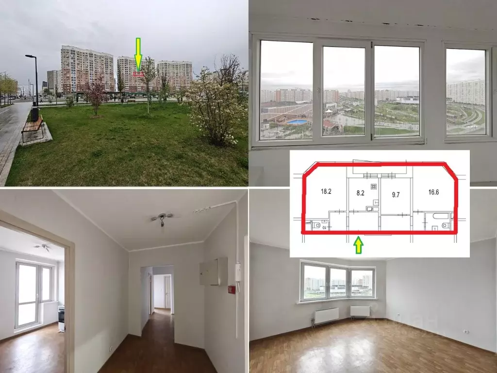 3-к кв. Москва Рождественская ул., 31 (73.0 м) - Фото 1