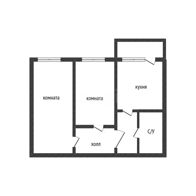2-комнатная квартира: Каневская, улица Горького, 211 (62.7 м) - Фото 0