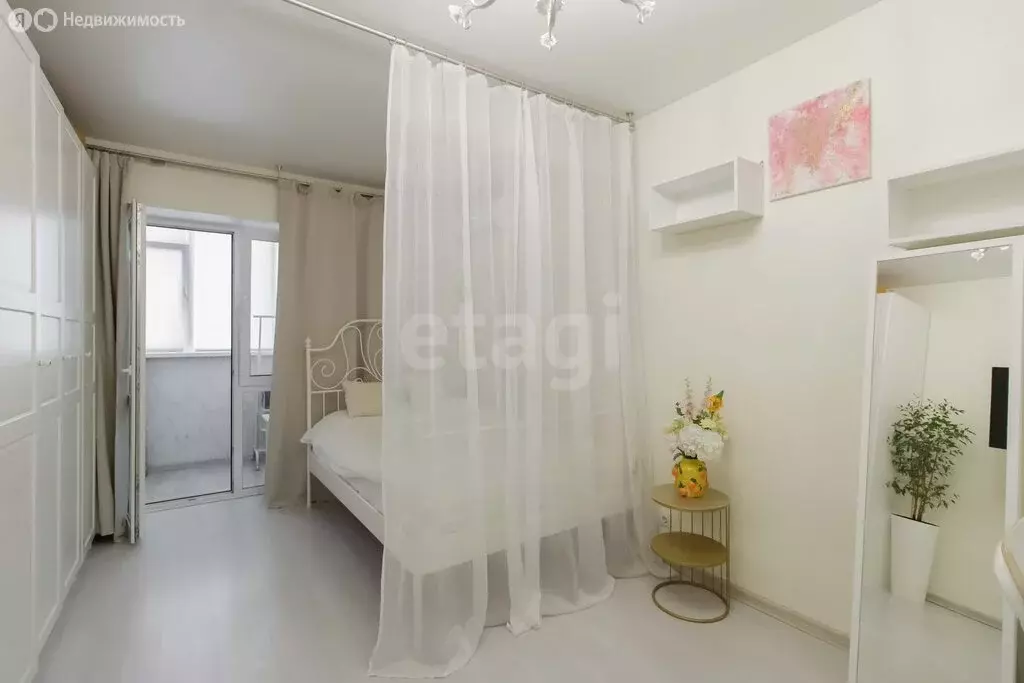 Квартира-студия: Тюмень, улица Дмитрия Менделеева, 2к1 (28.9 м) - Фото 2