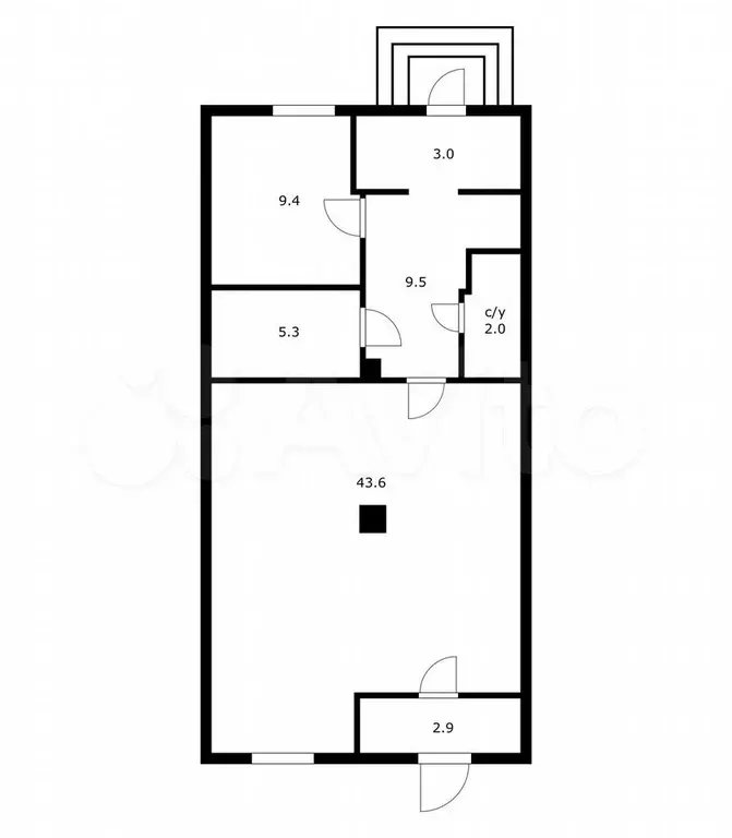 Офис, 75.4 м - Фото 0