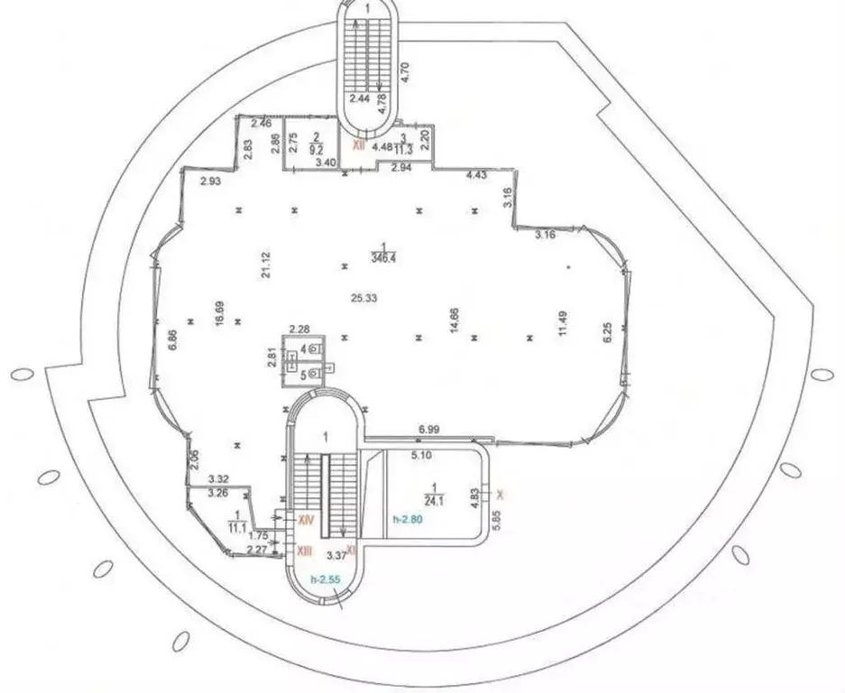 Помещение свободного назначения в Москва ул. Покрышкина, 2к1 (380 м) - Фото 1