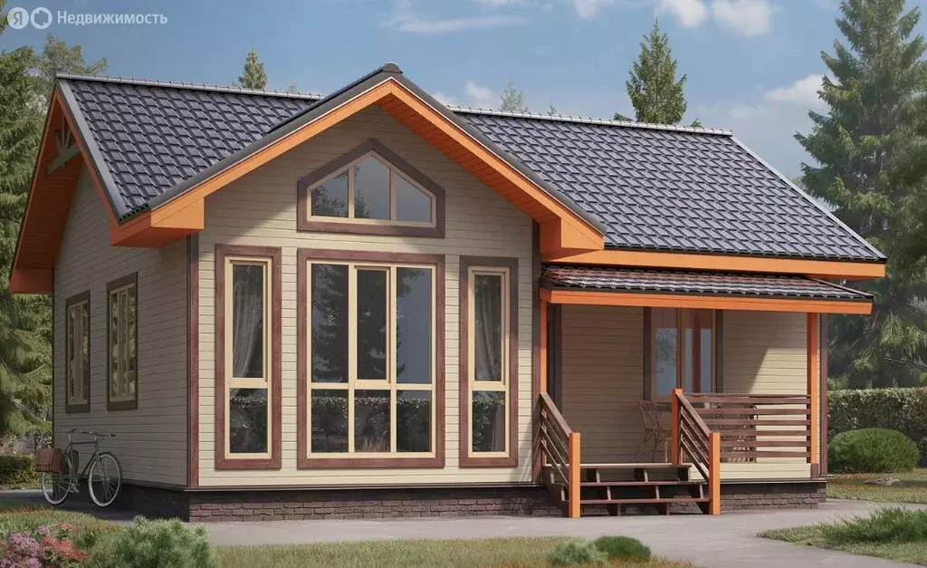 Дом в Тульская область, городской округ Тула, деревня Ямны (75 м) - Фото 1