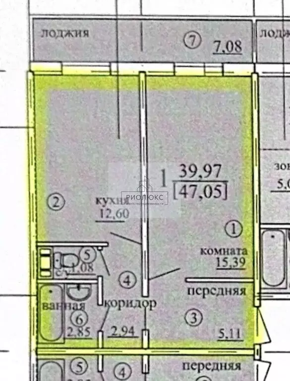 1-к кв. Челябинская область, Челябинск ул. 2-я Эльтонская, 56 (40.1 м) - Фото 2