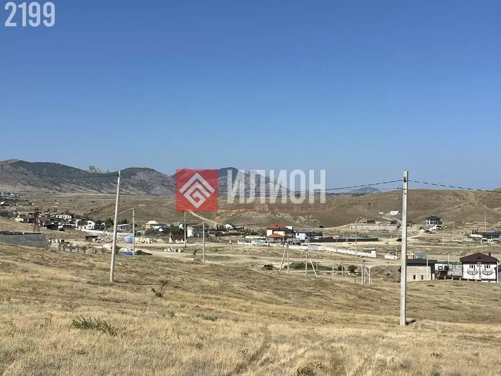 Участок в Крым, Судак муниципальный округ, с. Миндальное, Солнечная ... - Фото 2