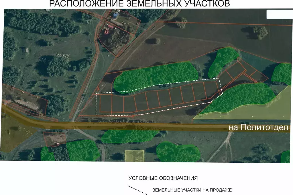 Участок в Омская область, Любинский район, с. Любино-Малороссы  (13.0 ... - Фото 2