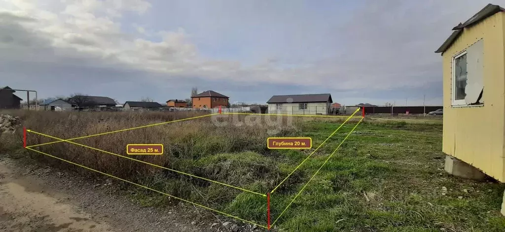 Участок в Краснодарский край, Анапа муниципальный округ, Красный ... - Фото 1