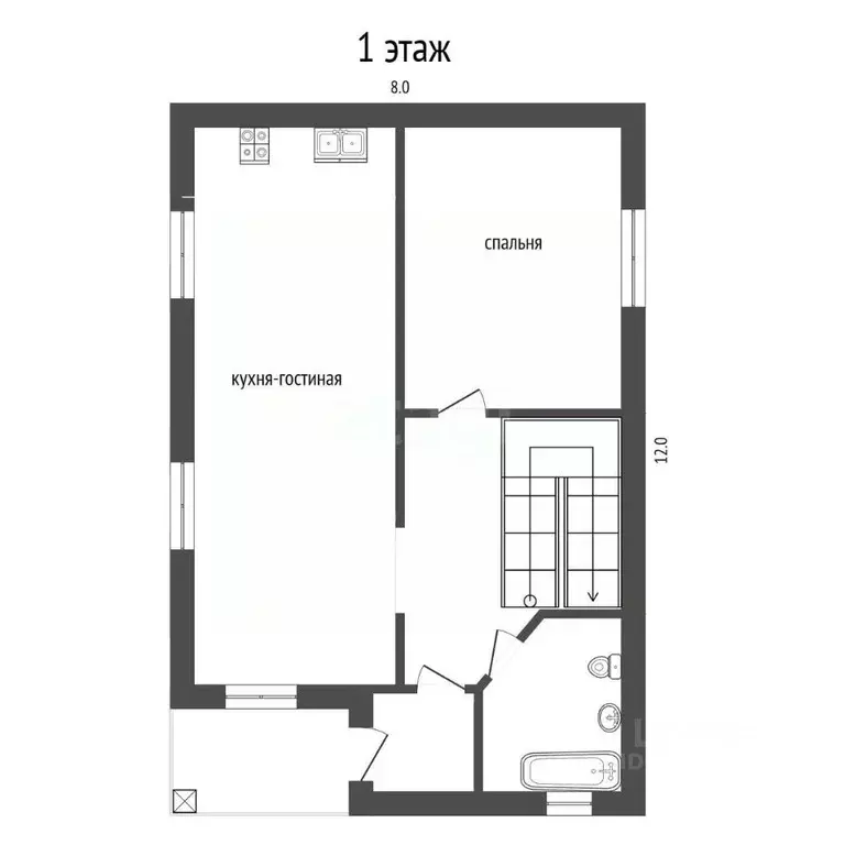 Дом в Севастополь ш. Монастырское, 116А/27 (153 м) - Фото 2