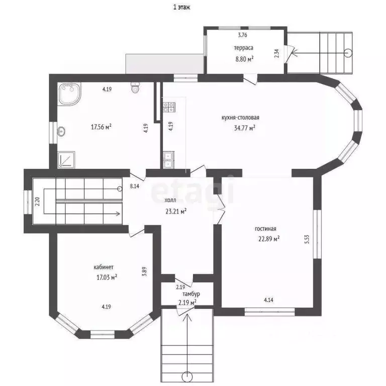 Дом, 192.2 м - Фото 1