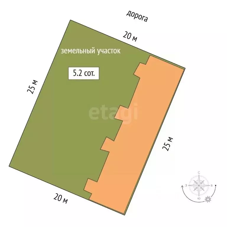 Дом в Крым, Сакский район, Штормовское с/пос, с. Поповка ул. ... - Фото 2