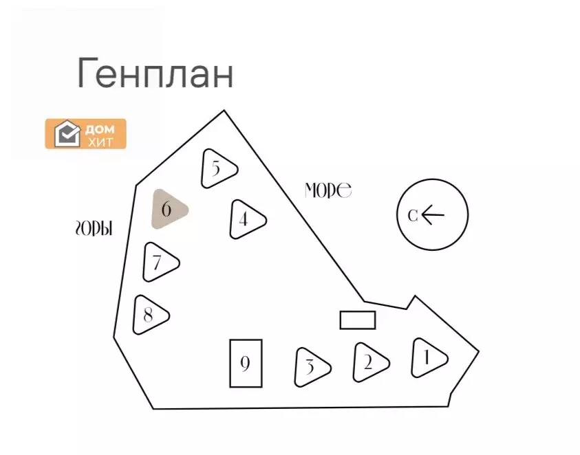 Квартира-студия: Алушта, Западная улица, 4к3 (27.13 м) - Фото 0