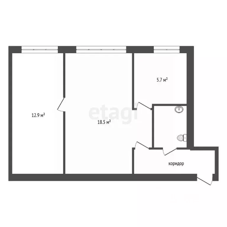 Офис в Воронежская область, Воронеж Ленинский просп., 92/1 (45 м) - Фото 2