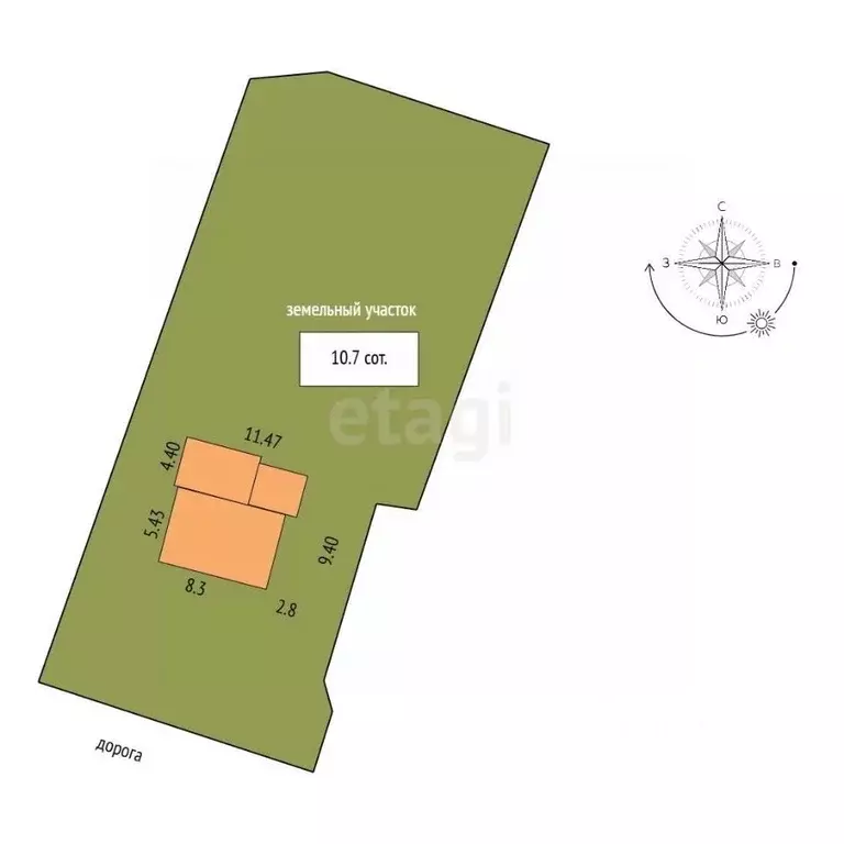 Дом в Кемеровская область, Кемерово ул. 2-я Новоселов (37 м) - Фото 2