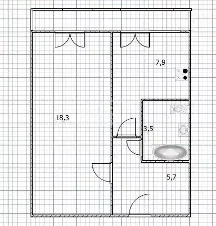 1-к кв. Ульяновская область, Ульяновск ул. Варейкиса, 40 (35.4 м) - Фото 1
