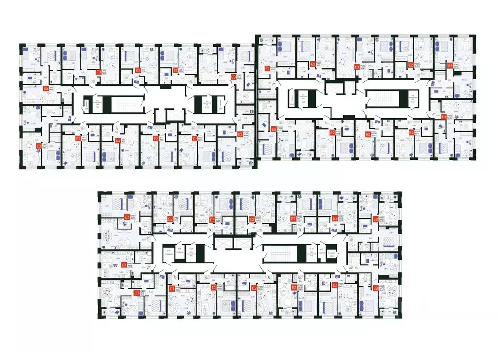 2-к кв. Тульская область, Тула Мясново мкр, Желания жилой комплекс ... - Фото 2