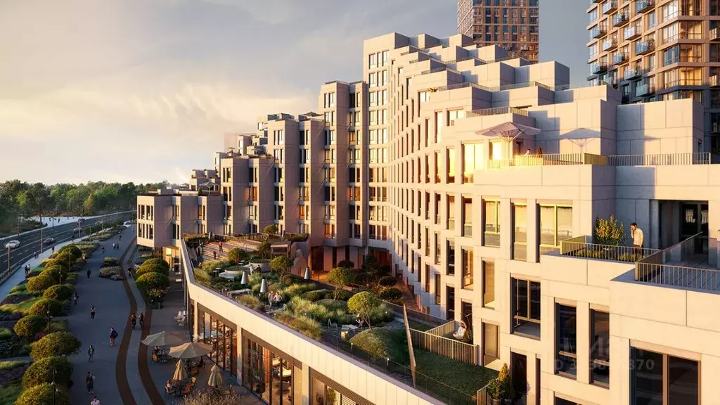 2-к кв. Москва наб. Марка Шагала, 11к3 (50.5 м) - Фото 1