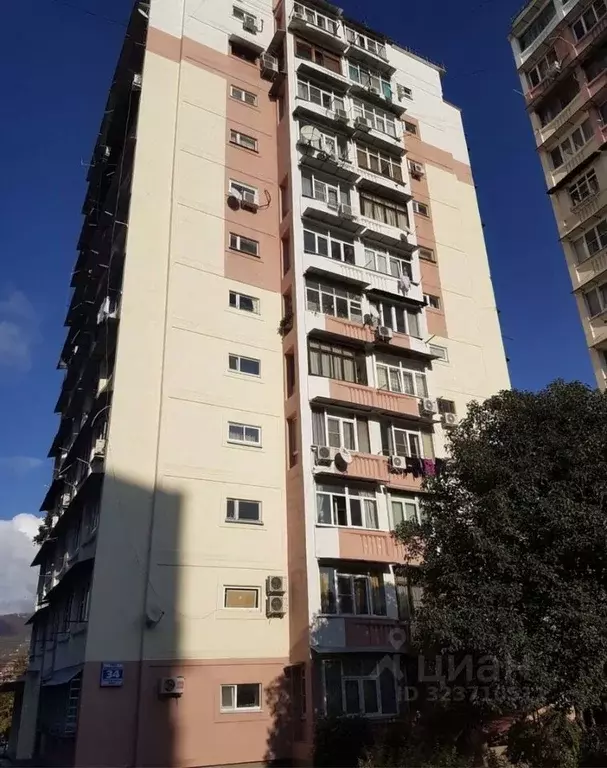 2-к кв. Краснодарский край, Сочи Вишневая ул., 34 (53.0 м) - Фото 1