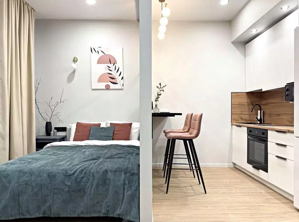 Студия Санкт-Петербург Галерная ул., 57 (25.0 м) - Фото 2