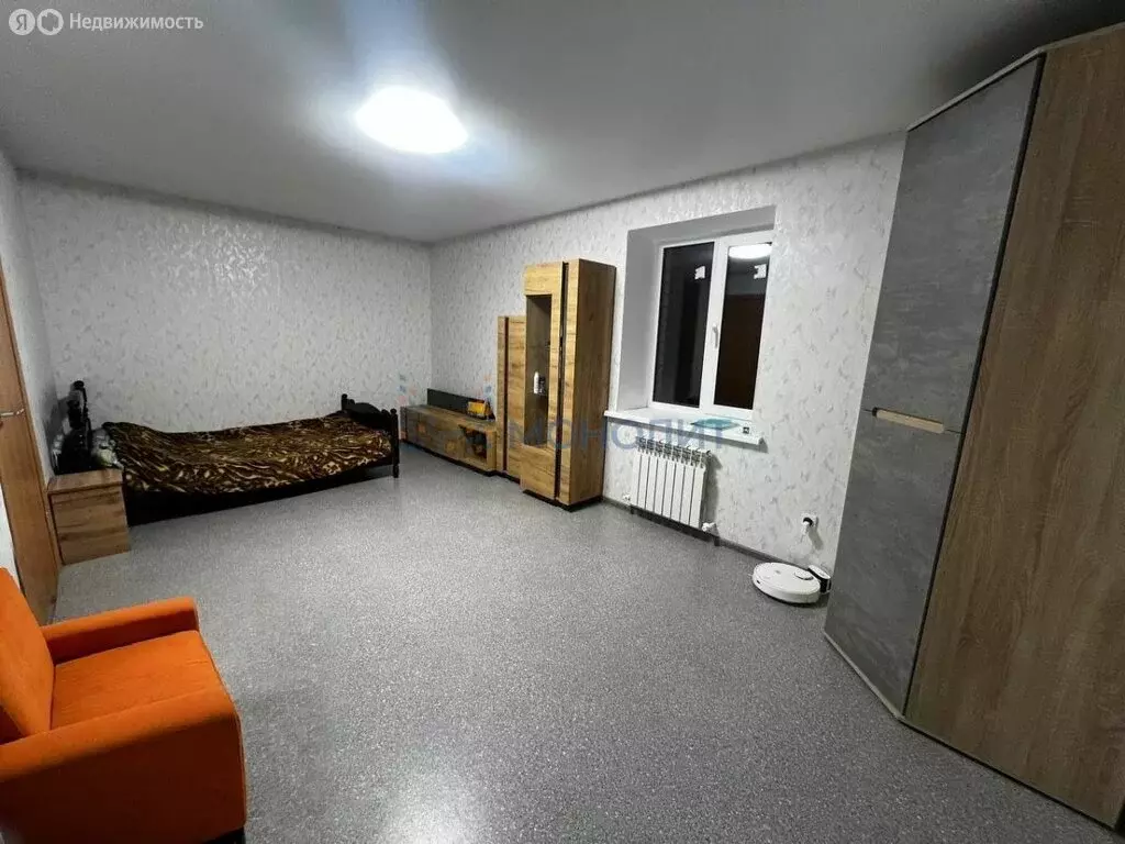 1-комнатная квартира: деревня Малые Бикшихи, Придорожная улица, 15 ... - Фото 1