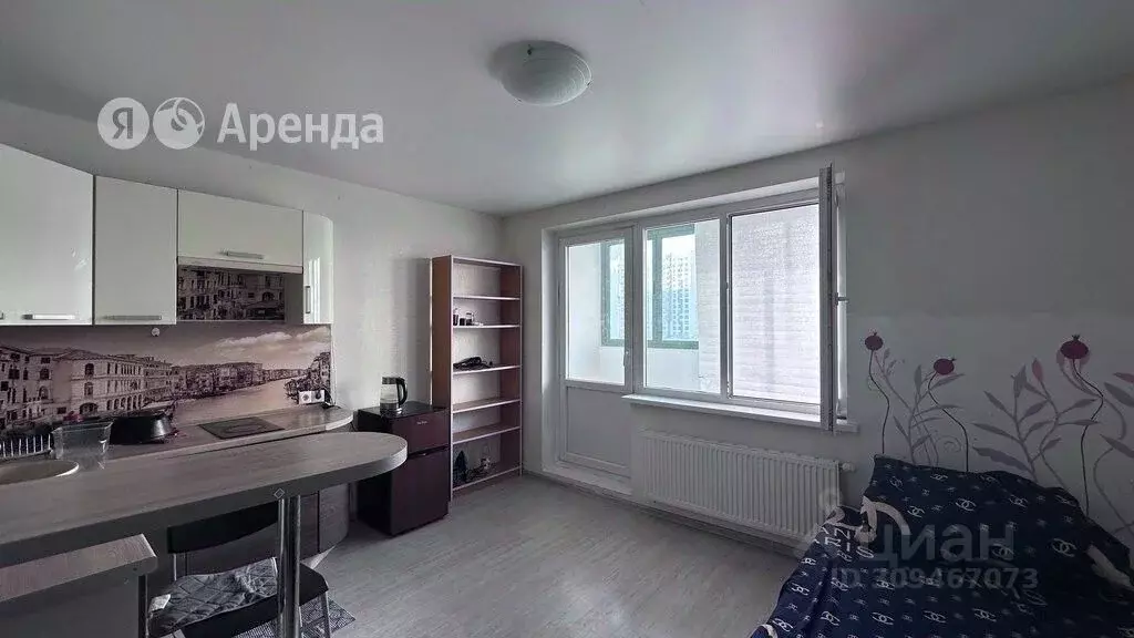 Студия Москва просп. Нововатутинский, 13 (24.0 м) - Фото 1