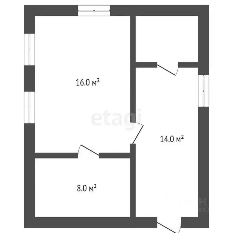 Дом в Брянская область, Брянск Десна-2 садовое общество, 25 (40 м) - Фото 1