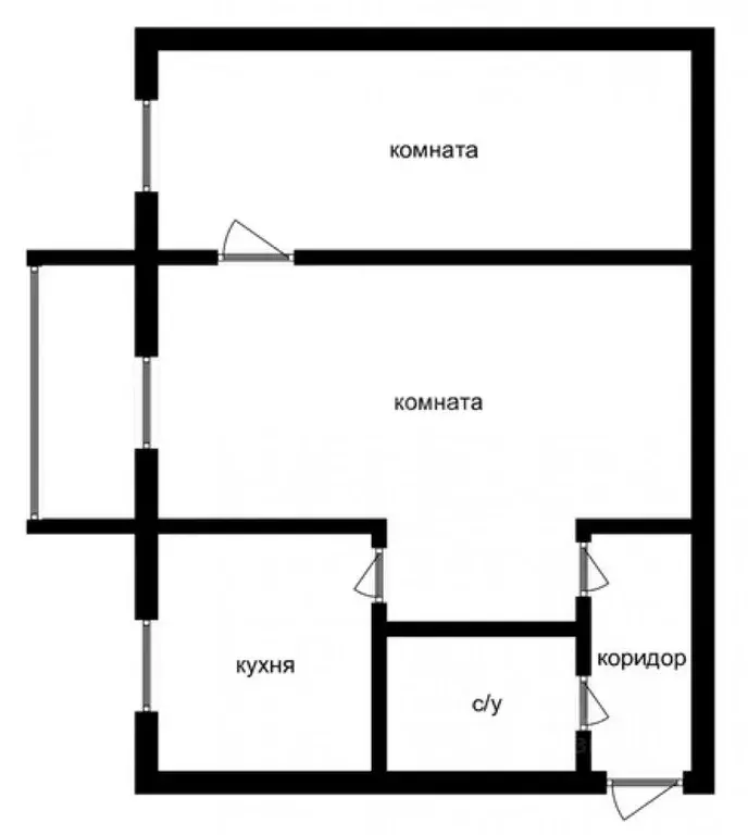 2-к кв. Тюменская область, Тюмень ул. Парфенова, 18 (47.3 м) - Фото 1