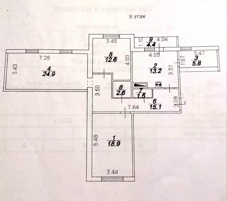 3-к кв. Тверская область, Тверь ул. Паши Савельевой, 54 (99.0 м) - Фото 2
