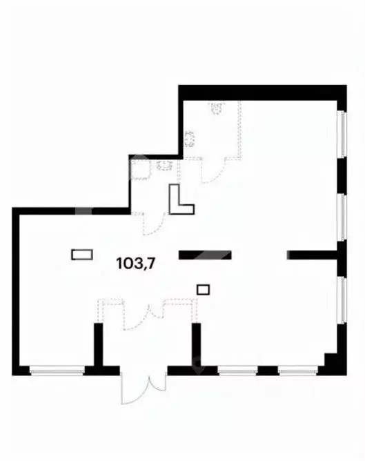 Торговая площадь в Москва Муравская ул., 38Бк2 (104 м) - Фото 2