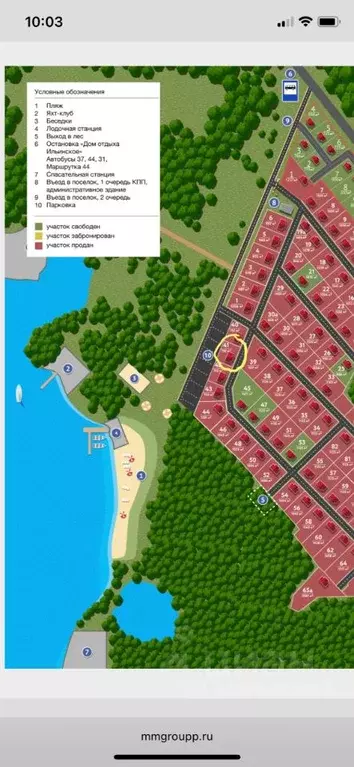 Участок в Московская область, Можайский муниципальный округ, Парус дп ... - Фото 1