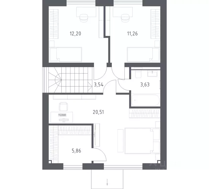 Дом в Московская область, Дмитровский муниципальный округ, Дмитров Дом ... - Фото 2