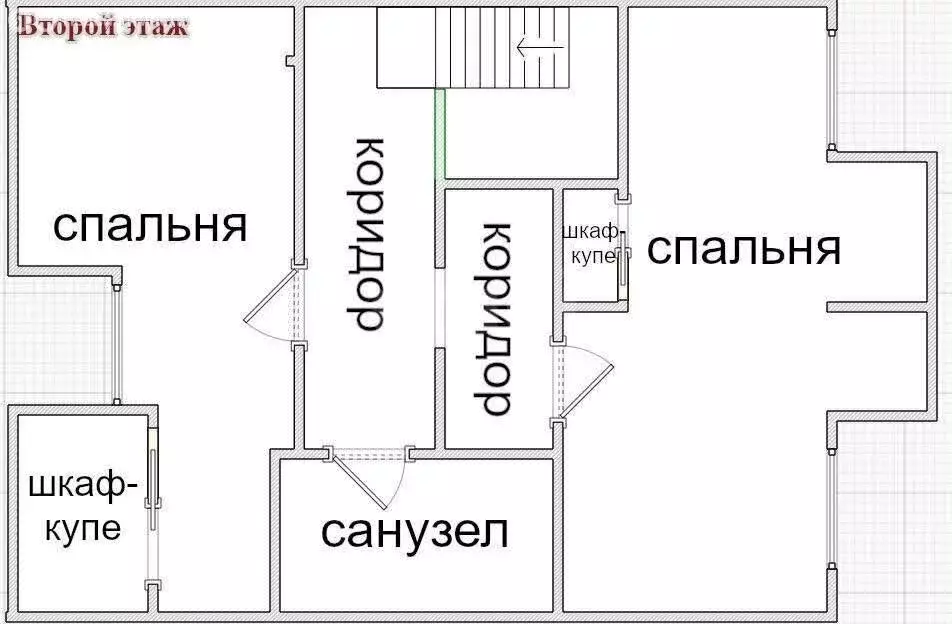 4-комнатная квартира: посёлок Малое Исаково, Пушкинская улица, 28 (106 ... - Фото 2