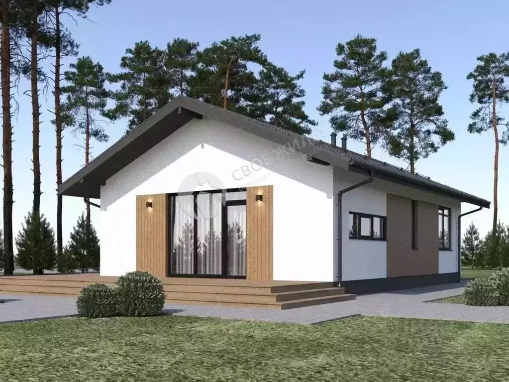 Дом в Пермский край, пос. Горный ул. Придорожная (80 м) - Фото 1
