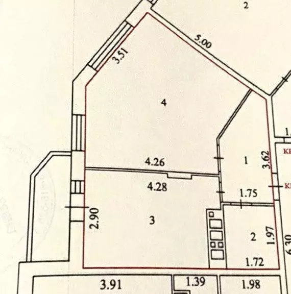 1-к кв. Владимирская область, Владимир проезд Лакина, 10 (41.9 м) - Фото 1