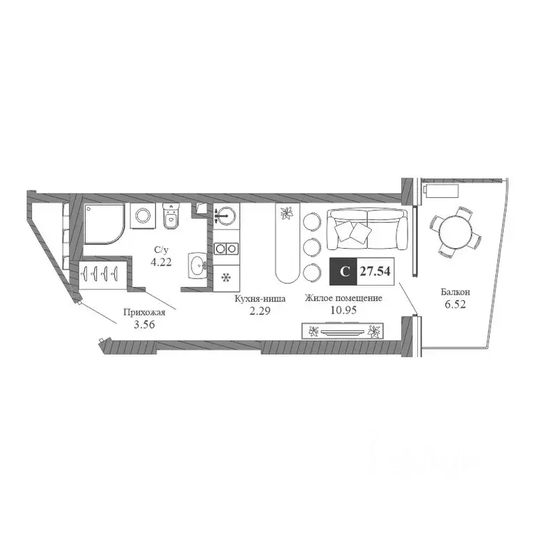 Студия Крым, Алушта Профессорский Уголок мкр, Крымская Резиденция ... - Фото 1