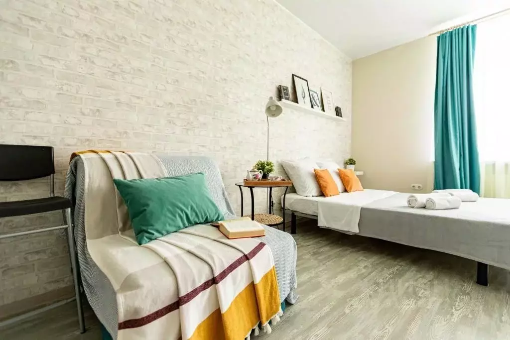 1-к кв. Санкт-Петербург наб. Реки Смоленки, 3к1 (20.0 м) - Фото 1