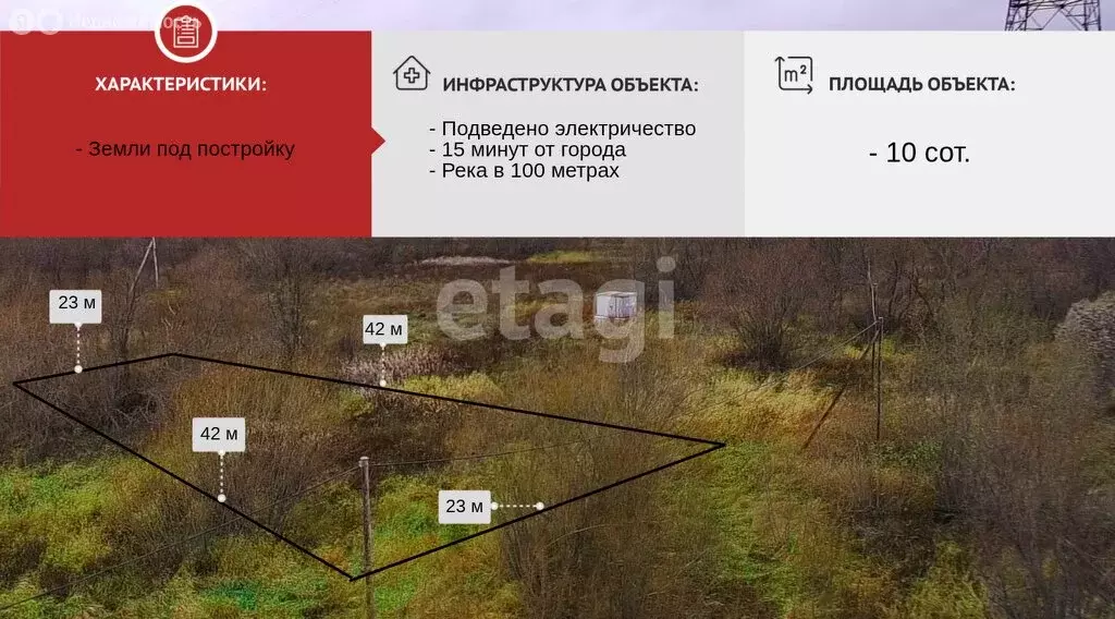 Участок в Архангельск, ТСН Малое Никольское (10 м) - Фото 1