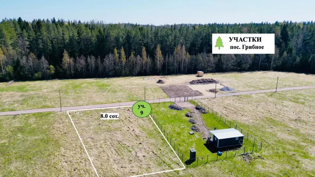 Участок в Ленинградская область, Выборгский район, Красносельское ... - Фото 2