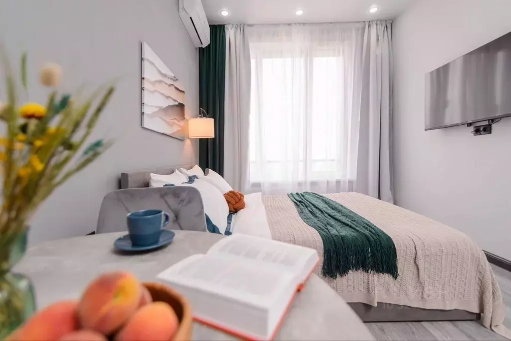 Студия Москва Шелепихинская наб., 34к5 (23.0 м) - Фото 1