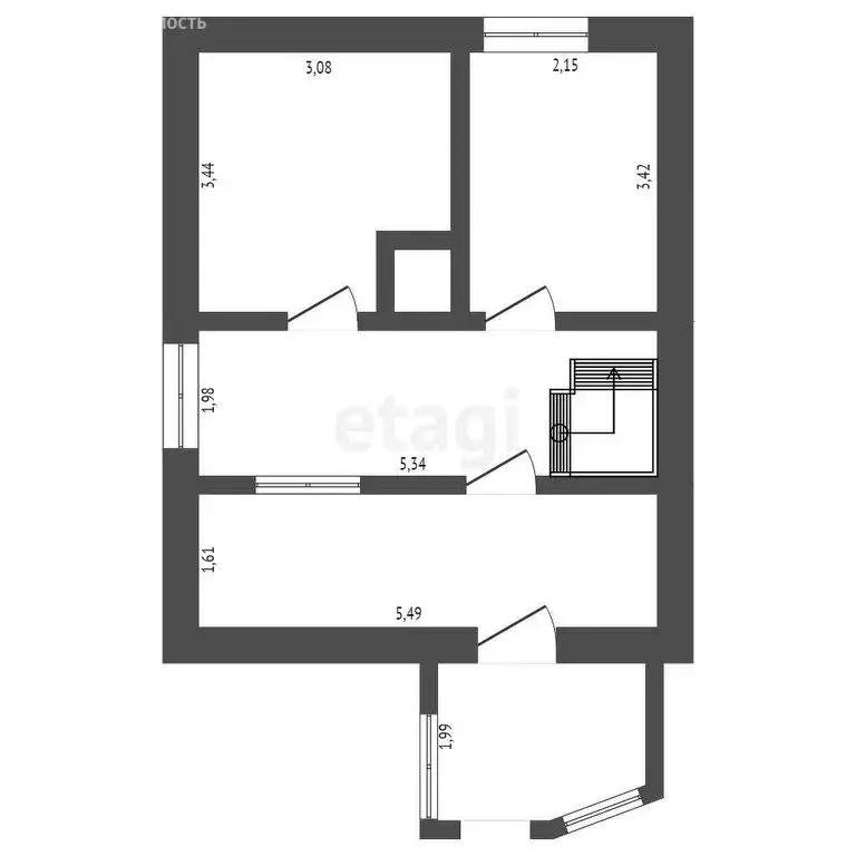 Дом в Новолуговской сельсовет, садовое некоммерческое товарищество Иня ... - Фото 1