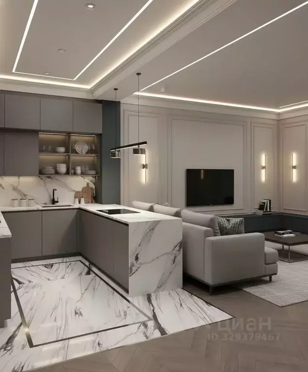 3-к кв. Москва ул. Генерала Глаголева, 14Ак1 (82.0 м) - Фото 1