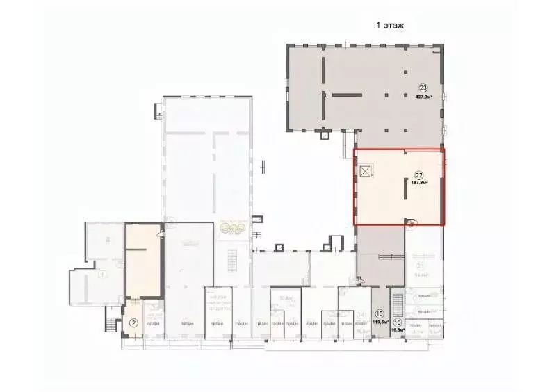 Помещение свободного назначения в Москва Краснодарская ул., 57К3 (188 ... - Фото 1