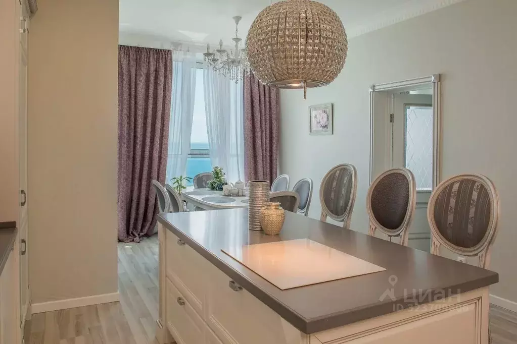 3-к кв. Краснодарский край, Сочи Светлана мкр, просп. Пушкина, 6 ... - Фото 1