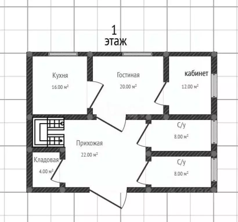 Дом в Адыгея, Майкоп ул. Гагарина (736 м) - Фото 2
